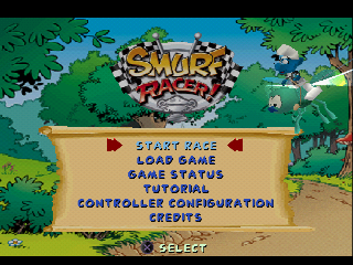 Smurf Racer screenshot 4 for Playstation
